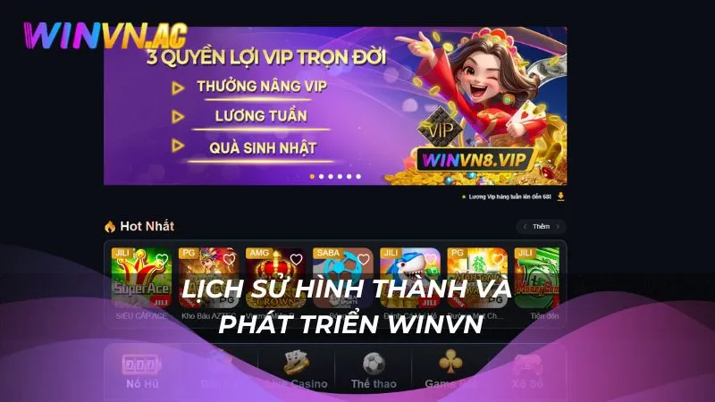 Lịch sử hình thành và phát triển Winvn